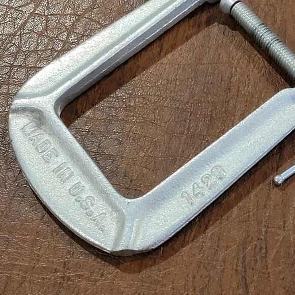 Jorgensen Adjustable C-Clamp 1423 USA Made - Picture 2 of 7